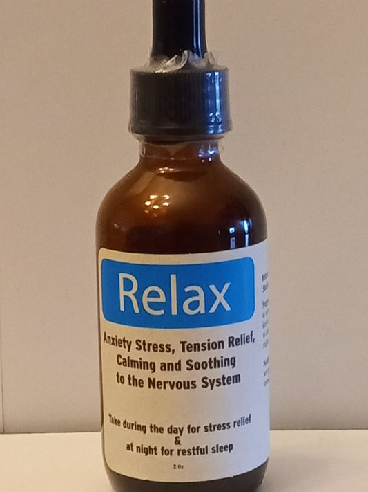 RELAX ANXIETY STRESS, TENSION RELIEF, CALMING AND SOOTHING NERVINE HERBS