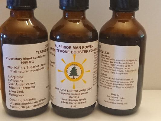 Superior Man Power Testosterone booster tincture