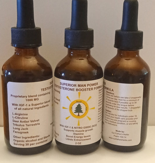 Superior Man Power Testosterone booster tincture