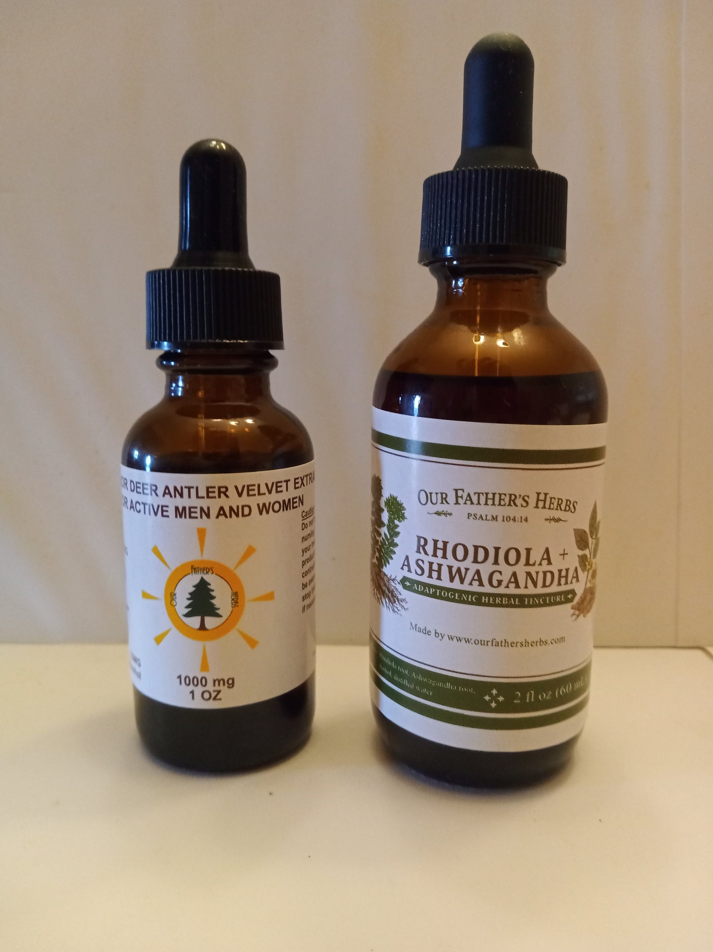 A Hormonal balancer for women & Testosterone booster, stress reliever combo for men HOT DEALS  | Our Father's Herbs