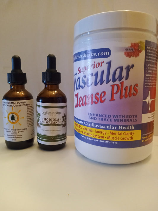 A Superior Power pack combination "Natural Viagra" + Testosterone booster, energy, Stamina HOT DEALS | Our Father's Herbs